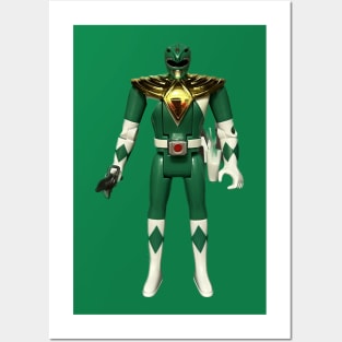 Green Ranger Auto Morphin Posters and Art